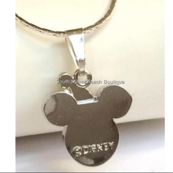 SOLD! Mickey Mouse Ears Christmas Necklace Disney - Picture 4 of 8